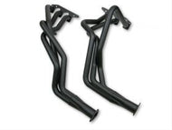 6 cylinder long tube headers sprayed with the ZyCoat product demonstrating the finish