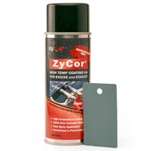 Load image into Gallery viewer, ZyCor High Temp coating for engine and exhaust 428 ml spray can light gray finish