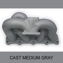 Load image into Gallery viewer, 4 cylinder engine part showing the Zycoat cast medium gray finish