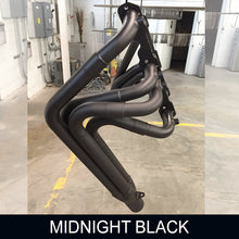 Load image into Gallery viewer, ZyCoat manifold and exhaust coating 8oz bottle in aluminum finish showing the colour in midnight black