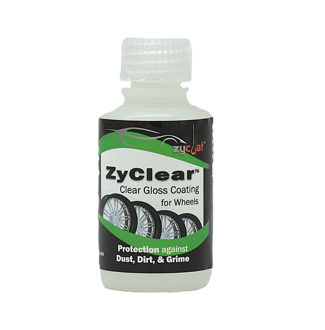 ZyClear Wheels Surface Protection Clear Coat- 2oz