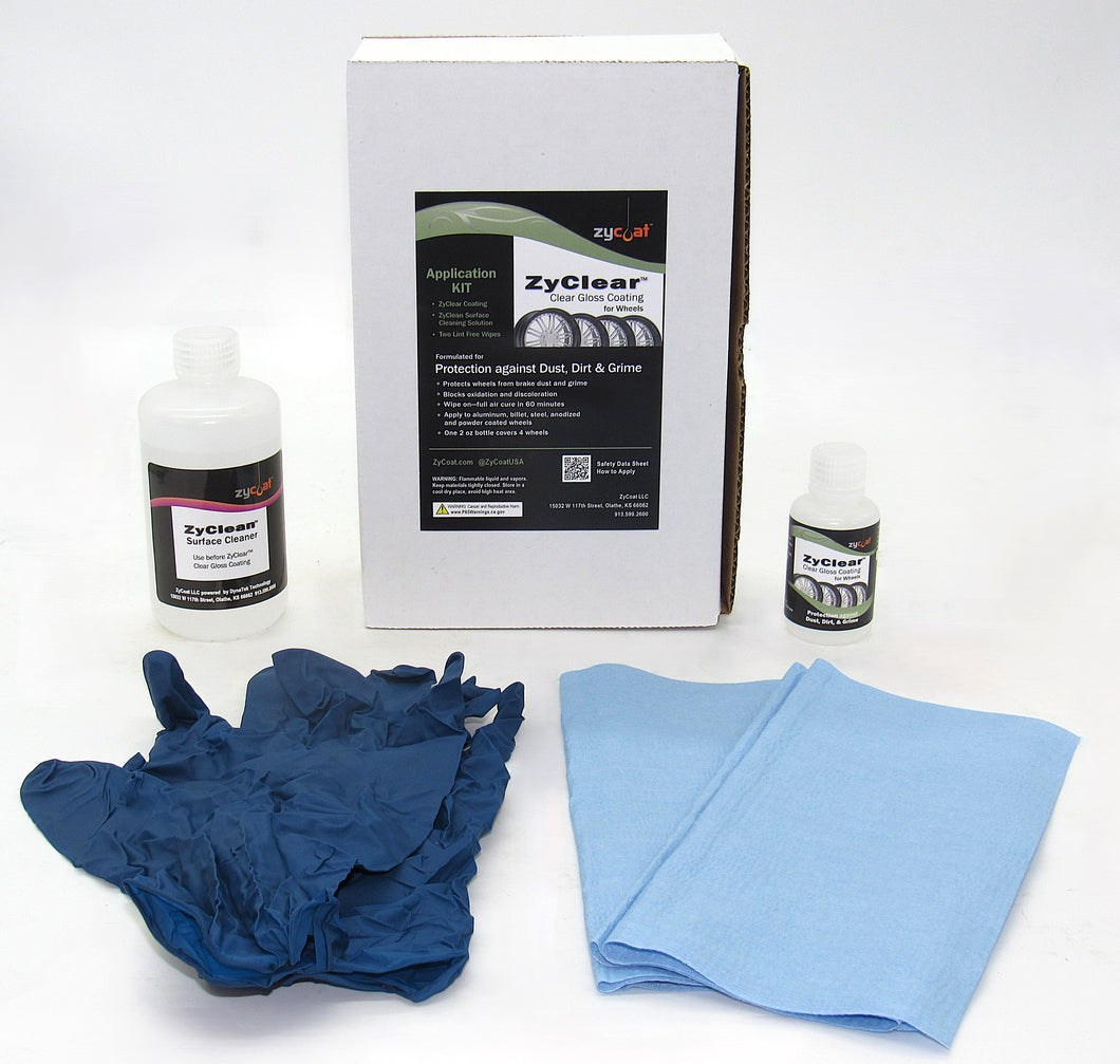 ZyClear Wheel Application Kit