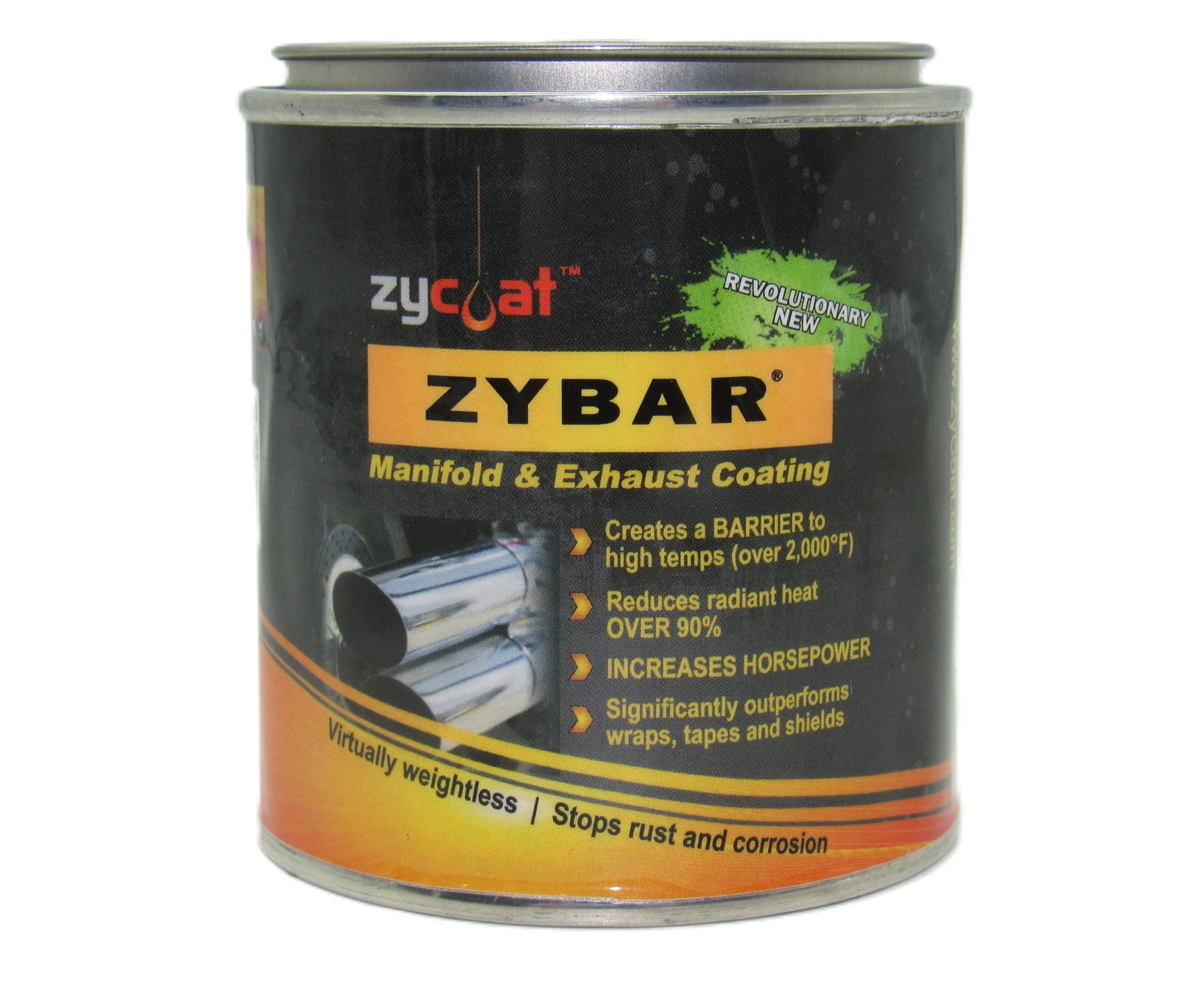 ZyBar 8oz Thermal Coating - Bronze, Black, Gray, Aluminum colors
